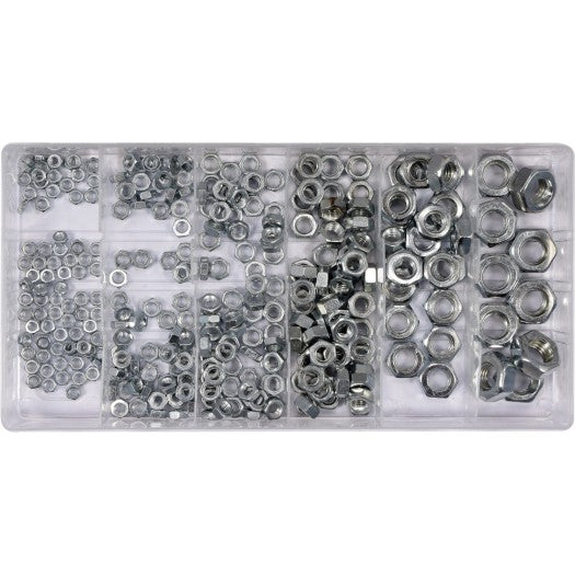 300 st Metric Mix Nötter Din 934