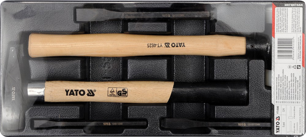 Drawer Insert Hammers And Chisels 5pcs