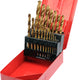 Titanium Drill Set For Metal 1-10mm 19 Pcs.