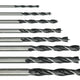 Burghie pentru lemn 3-10mm 8 buc