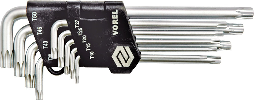 Torx Keys Set 9 Pieces T15 - T55 Cr-v