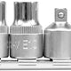 Torx dopsleutels E5-e16 9-delige set