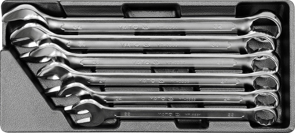 Chiave combinata per inserti per cassetti 22-32 mm 6 pezzi