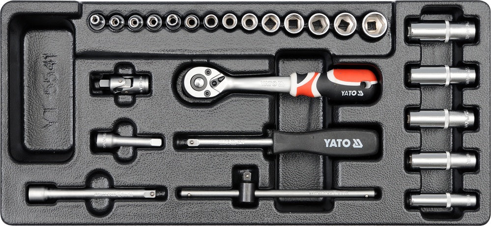 Set de prize pentru sertar 1/4'' 25 buc