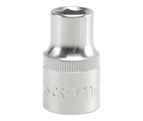 Priză scurtă 6 puncte Cromat 1/2'' 11mm
