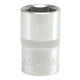 Priză scurtă 6 puncte Cromat 1/2'' 17mm