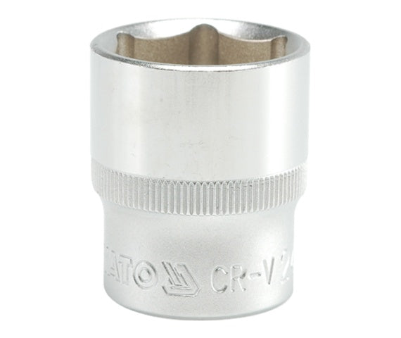Priză scurtă 6 puncte Crom 1/2'' 24mm