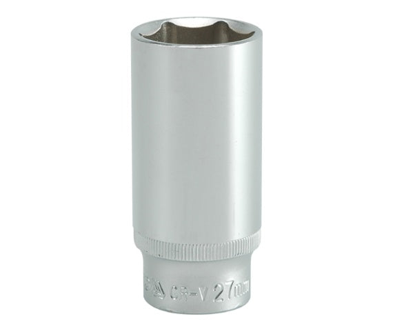 Priză lungă 6 puncte Crom 1/2'' 27mm