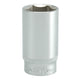 Lange Dop 6-kant Chroom 1/2'' 32mm