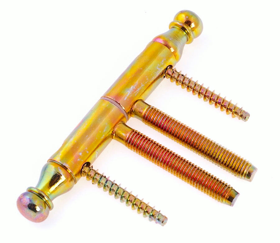 Retro Screw-in Hinge Galvanized 16*112mm