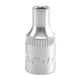 Short Socket 6-punkts Crv 1/4'' 6mm