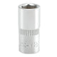 Short Socket 6-punkts Crv 1/4'' 8mm