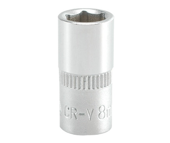 Short Socket 6-point Crv 1/4'' 9mm