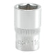 Vaso Corto 6 Puntos Crv 1/4'' 11mm