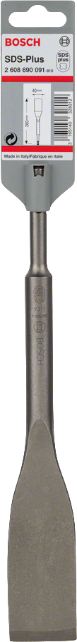 Scalpello piatto Sds Plus per piastrelle 40*260 mm