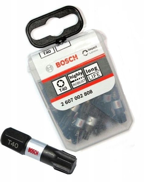 Bits Skaftspets T40 25mm Imp 25st