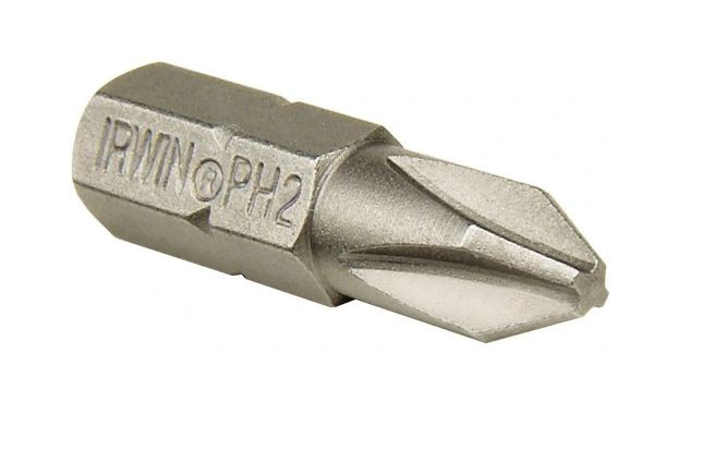 Screwdriver Bit Phillips Tip 1/4' 25mm 10 Pcs Ph2