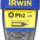 Screwdriver Bit Phillips Tip 1/4' 25mm 10 Pcs Ph2