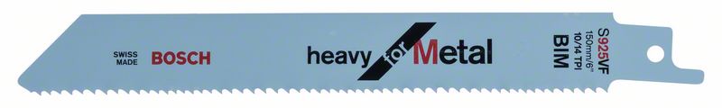 Frem- og tilbagegående savblad Heavy For Metal S925vf 5 Stk.