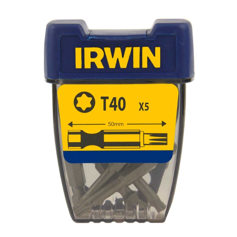 Torx Bit 1/4' Long 50mm 5 Pcs T40