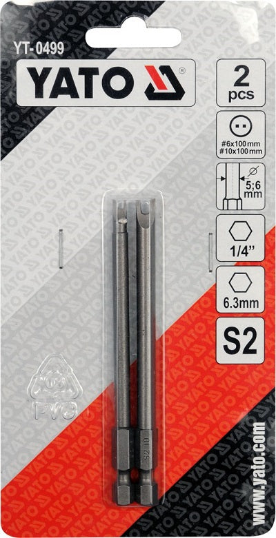 Long Spanner Bits Nr6*100mm Nr10*100mm