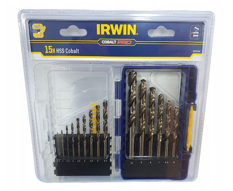 Hss Pro Cobalt Metal Borrset 1,5-10mm 15 Styck