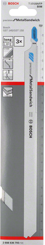 Decoupeerzaagblad T1018afp 3 st.