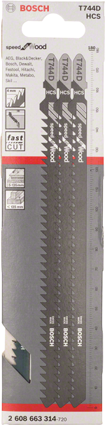 Sticksågsblad T744d 3 st.