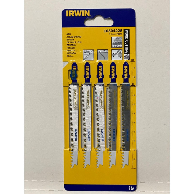 Lame de ferăstrău puzzle pentru lemn set de 5 tip T234x