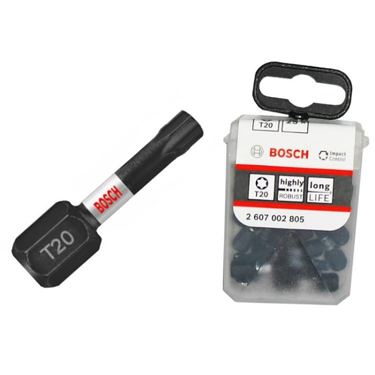 Bit Skaftspids T20 25mm Imp 25stk