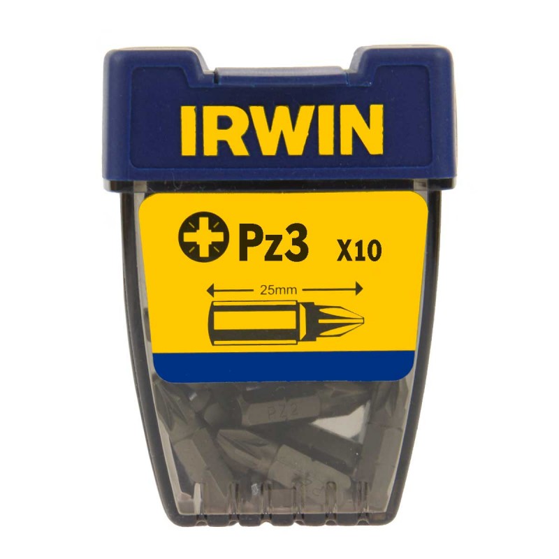 Screwdriver Bit 1/4' 25mm 10 Pcs Pz3