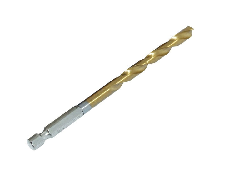 Hss-cín 1/4'' Šesťhranný 6*113 mm vrták do kovu