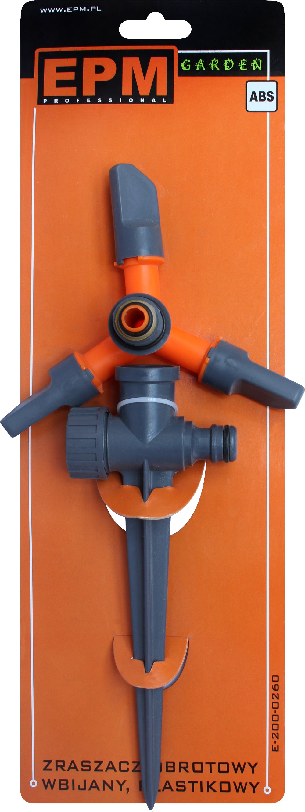 Rotationssprinkler aus Kunststoff