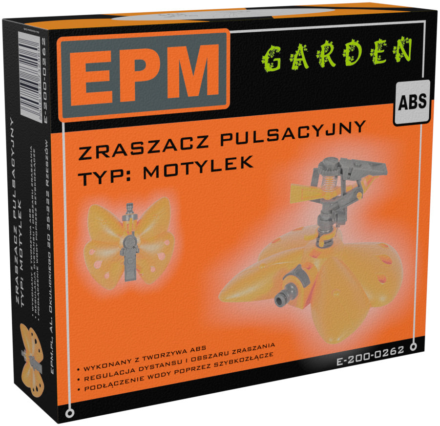 Pulzační postřikovač s motýlkovým typem