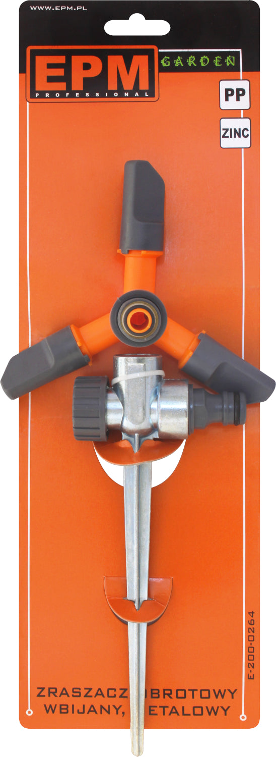 Roterende metalsprinkler