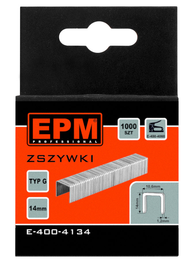 Staplers Type G 1000pcs 10.6mm*1.2mm 14mm