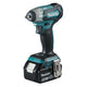 Trådløs slagnøgle 3/8'' 190nm 18v 2*5,0*ah
