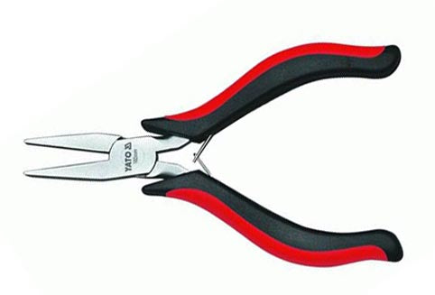 Clește cu cap plat 115 mm
