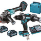 Combo Kit 40v Xgt Df001g+ga005g 2*4.0ah Makpac