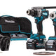 Kit combinato 40v Xgt Df001g+td001g+ga005g+jr001g 2*4.0ah Tor