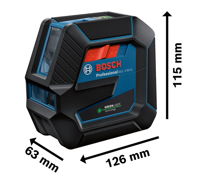 Cross Laser Gcl 2-50 G Verde + Bt 150 + Rm 10