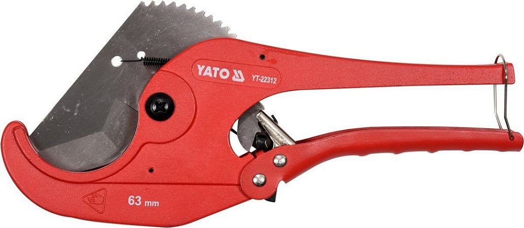 Cortatubos de plástico de hasta 63 mm.