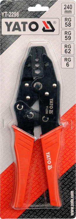 Antenneconnector-druktang Rg6-rg62