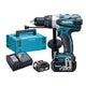 Cordless Impact Drill/driver 18v 2*5ah Li 2-bie