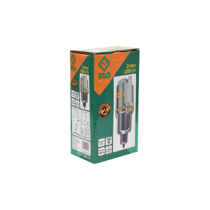 Pompă cu diafragmă - submersibilă adâncă 350w 79944