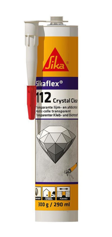 Tömítő szerelési ragasztó Sikaflex-112 Clear 290ml