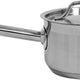 RVS Saus Met Deksel 16x9,5cm 1,9l.