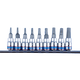 1/4''-os Torx aljzatok készlete 9 db T8-t40