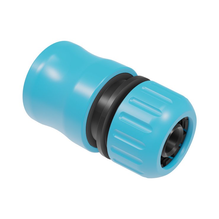 Coupleur rapide traversant 1/2' (abs)