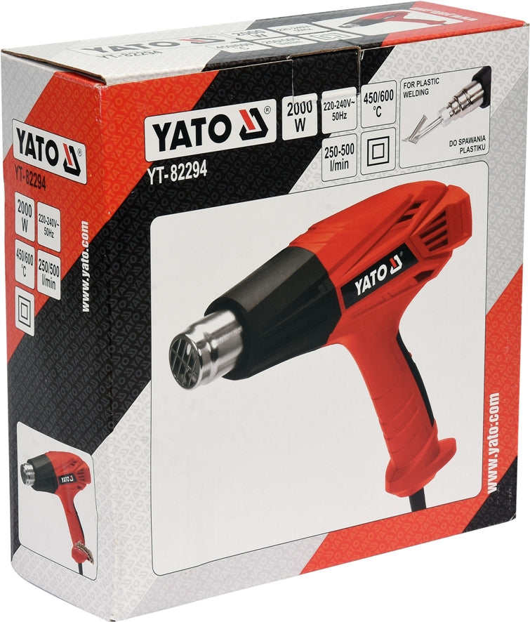Pistol termic 2000w 450~600°c 2 viteze